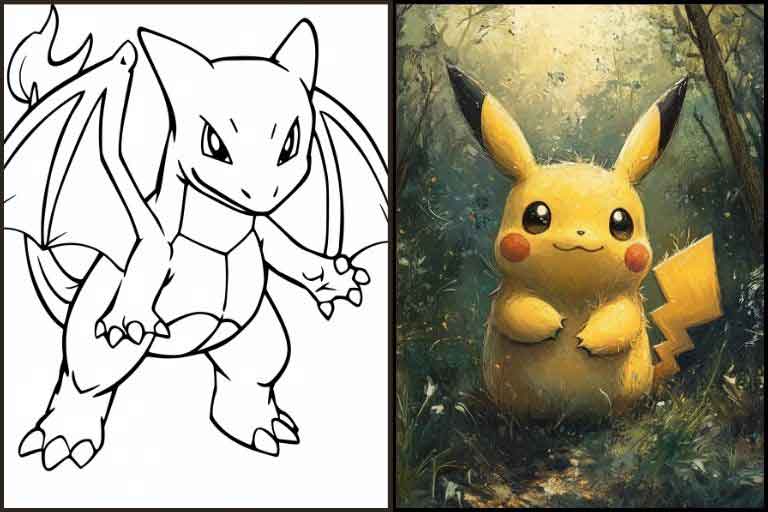 Pokemon Coloring Pages
