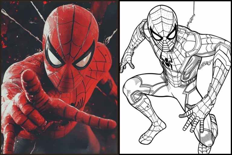 Spider-Man Coloring Pages