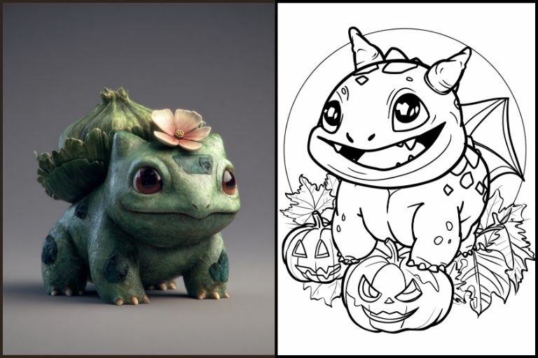 Bulbasaur Coloring Pages