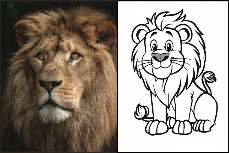 Lion Coloring Pages