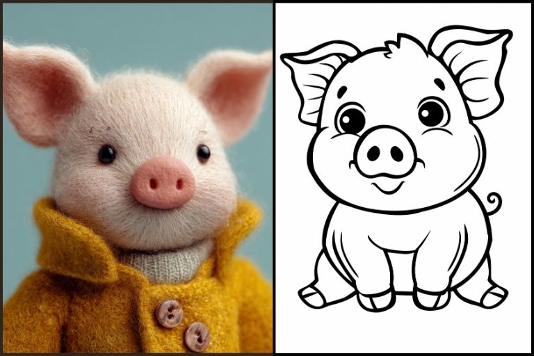 Pig Coloring Pages