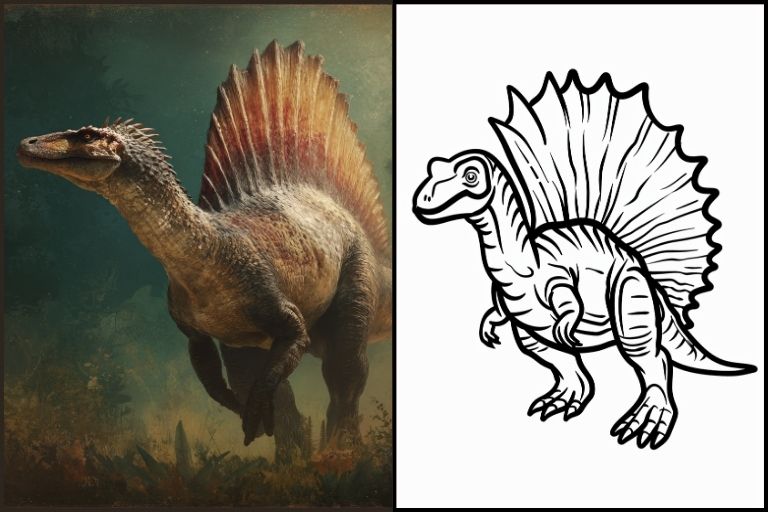 Spinosaurus Coloring Pages