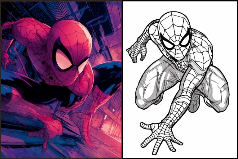 Spider-Man Coloring Pages