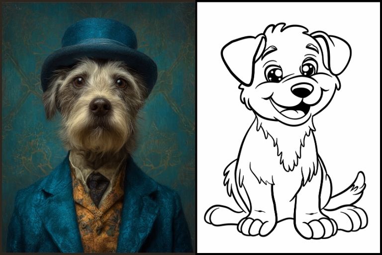 Dogday Coloring Pages