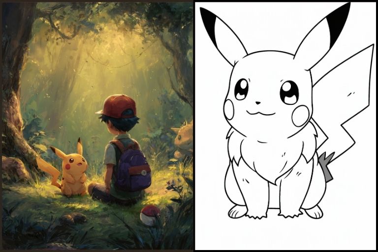 Pokémon Coloring Pages