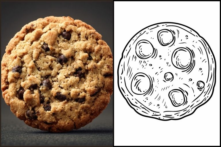Cookie Coloring Pages